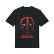 T-Shirt Marvel Deadpool Guns - Tamanho S - Cotton Division Online now