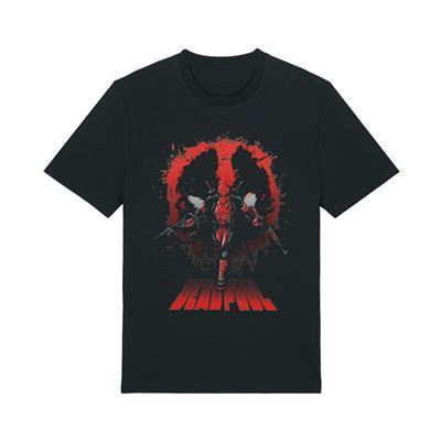 T-Shirt Marvel Deadpool Guns - Tamanho S - Cotton Division Online now