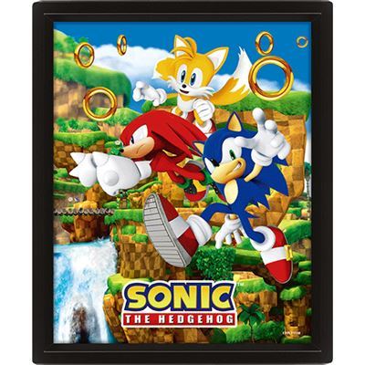 Póster 3D Sonic The Hedgehog - Pyramid International For Discount