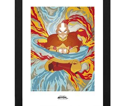 Impressão Emoldurada - Framed Print Avatar, The Last Airbender: Aang State 30x40cm - GB Eye | ABYstyle Studio Supply