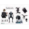 Autocolantes Death Note Icons - Set de 2 Folhas - 11x16cm - ABYstyle Sale