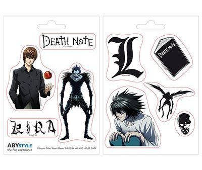 Autocolantes Death Note Icons - Set de 2 Folhas - 11x16cm - ABYstyle Sale