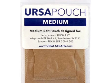 Remote Audio URSA Pouch for Wireless Transmitters (Medium, Beige) Online now