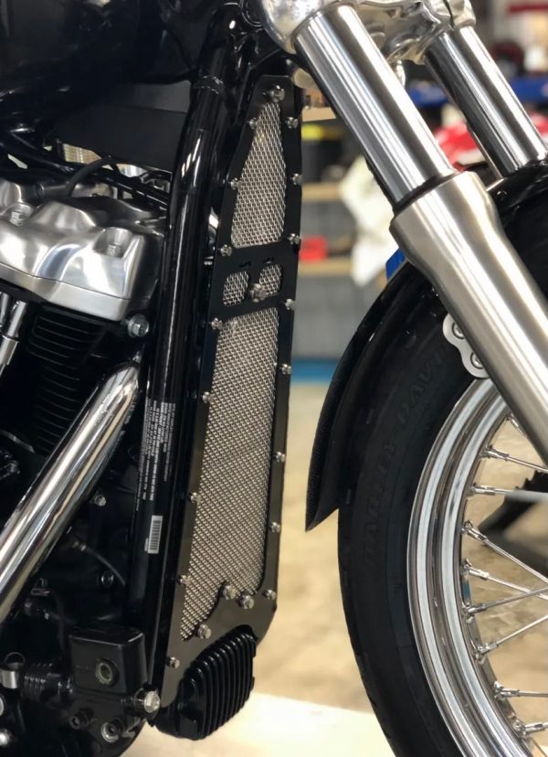 2018- Later Softail Oil Cooler Guard on Sale