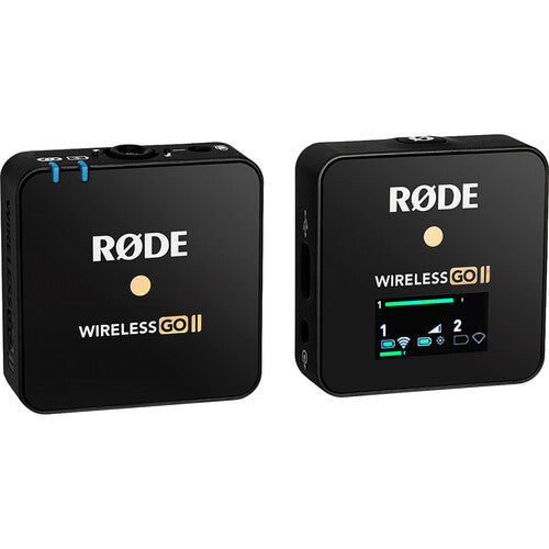 RODE Wireless GO II Single Compact Digital Wireless Microphone System Recorder (2.4 GHz, Black) Sale