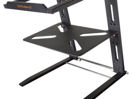 Roland Folding Aluminum Laptop Stand with Shelf Sale