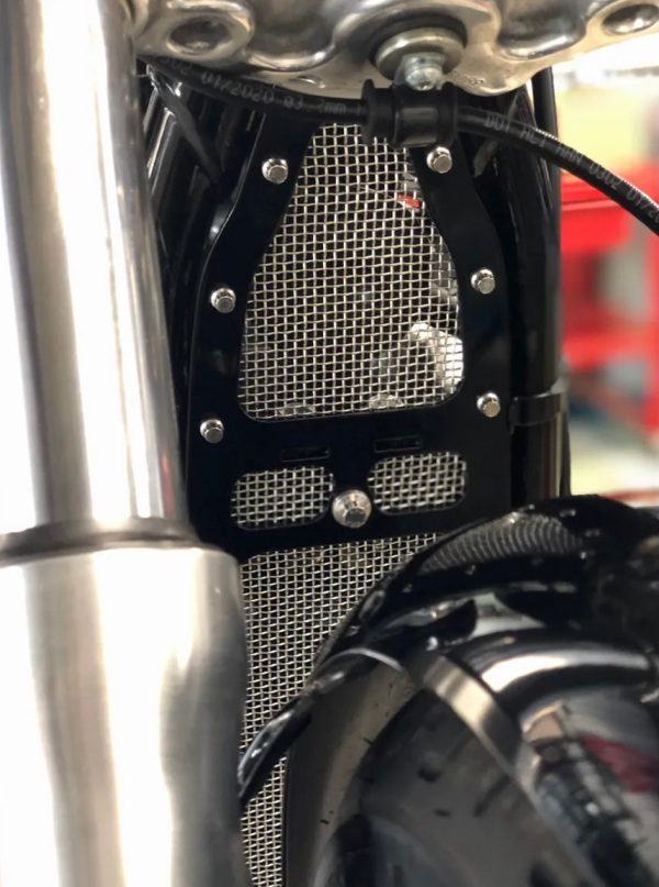 2018- Later Softail Oil Cooler Guard on Sale