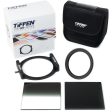 Tiffen Pro100 ND Starter Filter Kit with 4 x 4  Solid Neutral Density 1.2 and Soft-Edge Graduated Neutral Density 1.2 Filters Online Hot Sale