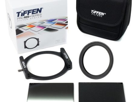 Tiffen Pro100 ND Starter Filter Kit with 4 x 4  Solid Neutral Density 1.2 and Soft-Edge Graduated Neutral Density 1.2 Filters Online Hot Sale