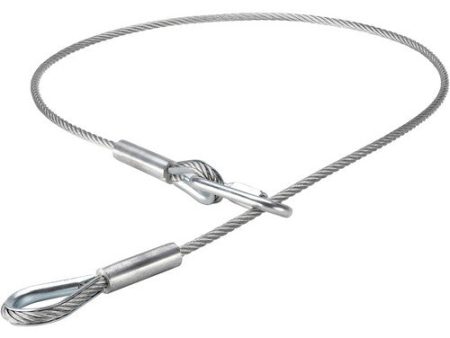 Safety Wire 110 lb Load Duty 31.5   Stainless Steel Security Cable Online