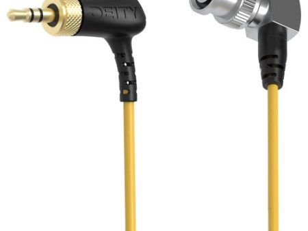 Deity Microphones C15 Right-Angle Locking 3.5mm TRS to Right-Angle BNC Timecode Cable on Sale