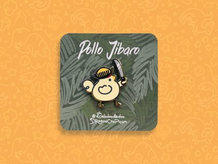 Pollo Jíbaro Enamel Pin For Cheap