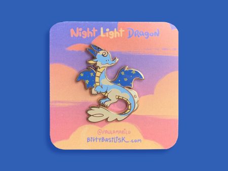 NightLight Dragon Enamel Pin Supply