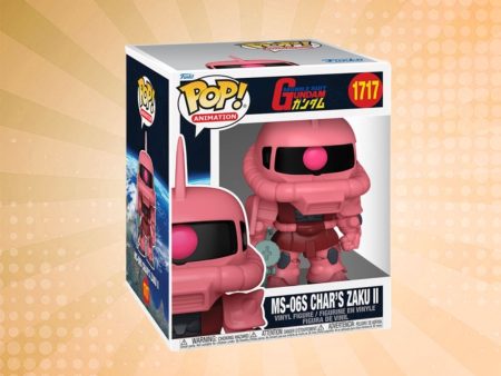 Funko Pop! Mobile Suit Gundam MS-06S Char’s Zaku II Super Vinyl Figure #1717 Online Sale