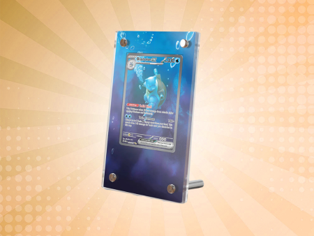 [Non-PSA] Blastoise ex 200 165 - Pokémon Extended Artwork Protective Display Case Hot on Sale