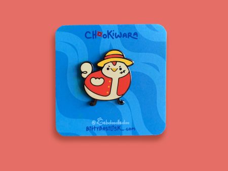 Luffy Chook Enamel Pin Discount