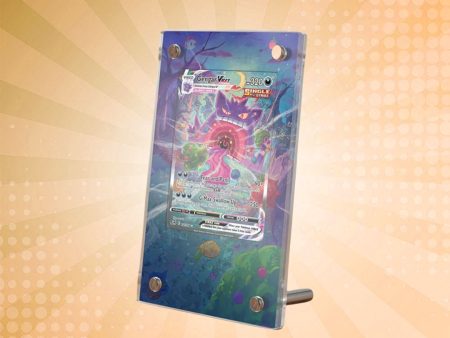 [Non-PSA] Gengar VMAX 271 264 Pokémon Extended Artwork Protective Card Display Case Fashion