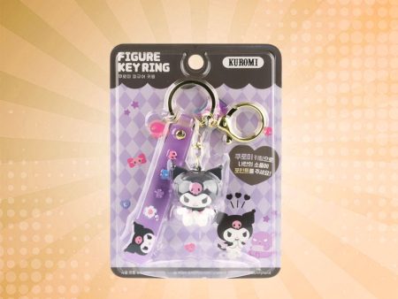 Sanrio Kuromi Figure Keyring For Cheap