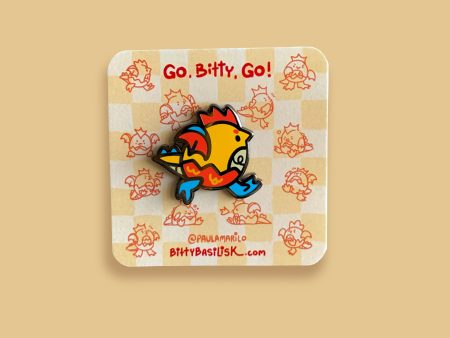 Go Bitty, Go! Enamel Pin Discount